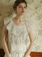 Emily's Vintage Beaded Elegance Top