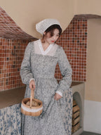 Retro Charm Cotton Lace Dress