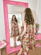 Enchanted Garden Halter Dress