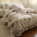 Retro Pastoral Princess Rose Bedding Set
