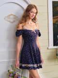 Sweetheart Cottage Floral Mini Dress