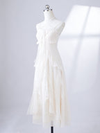 Ethereal Lace Rose Gown