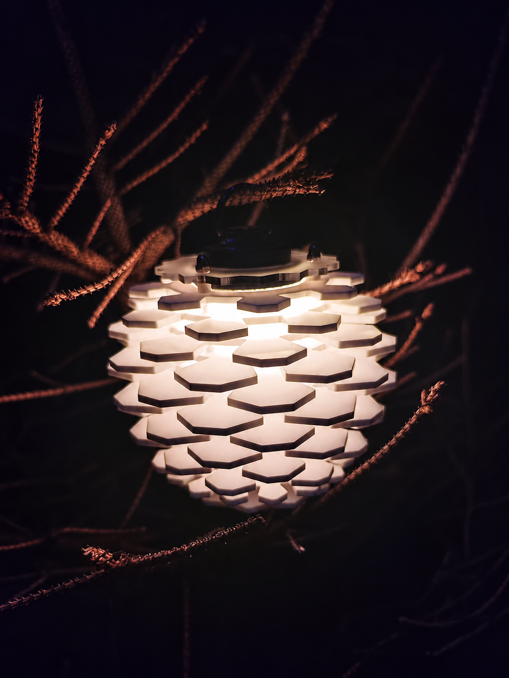 Pine Glow Camping Lantern Set
