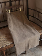 Classic Tweed High-Waist Skirt