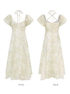 Elara's Enchanted Flower Dress