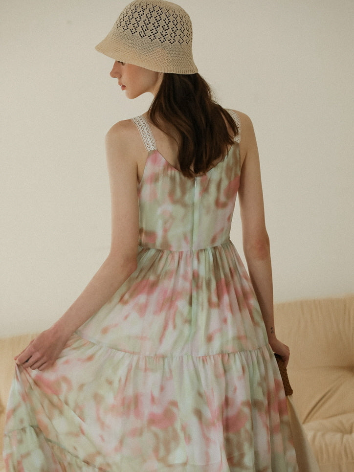 Amelia's Elegant Vacation Dress