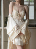 Buttercream Lace Ribbon Sleepwear