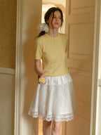 Ethereal Lace Ballet Skirt