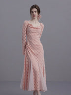Blush Lace Fairy Dress