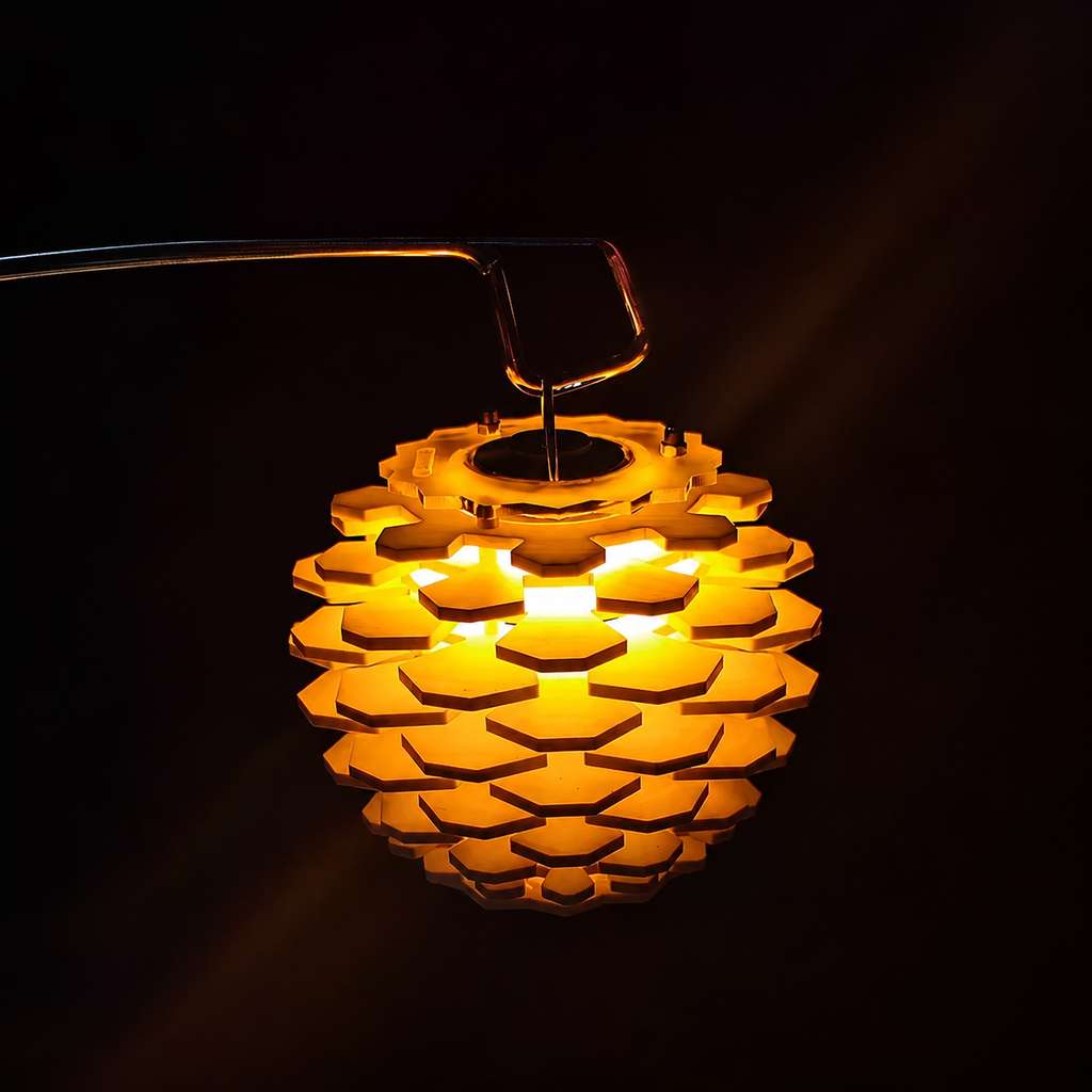 Pine Glow Camping Lantern Set
