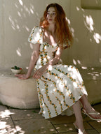 Daisy's Summer Cottage Floral Dress