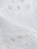 Lace Whisper - Cotton Two-Piece Dress