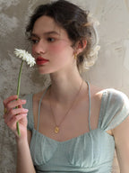 Chloe's Mint Blossom Summer Dress