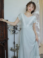 Enchanted Lace Blue Princess Dress