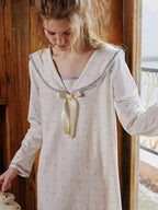 Dreamy Polka Dot Sailor Nightgown