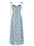 Enchanted Blue Rose Fairy Dress