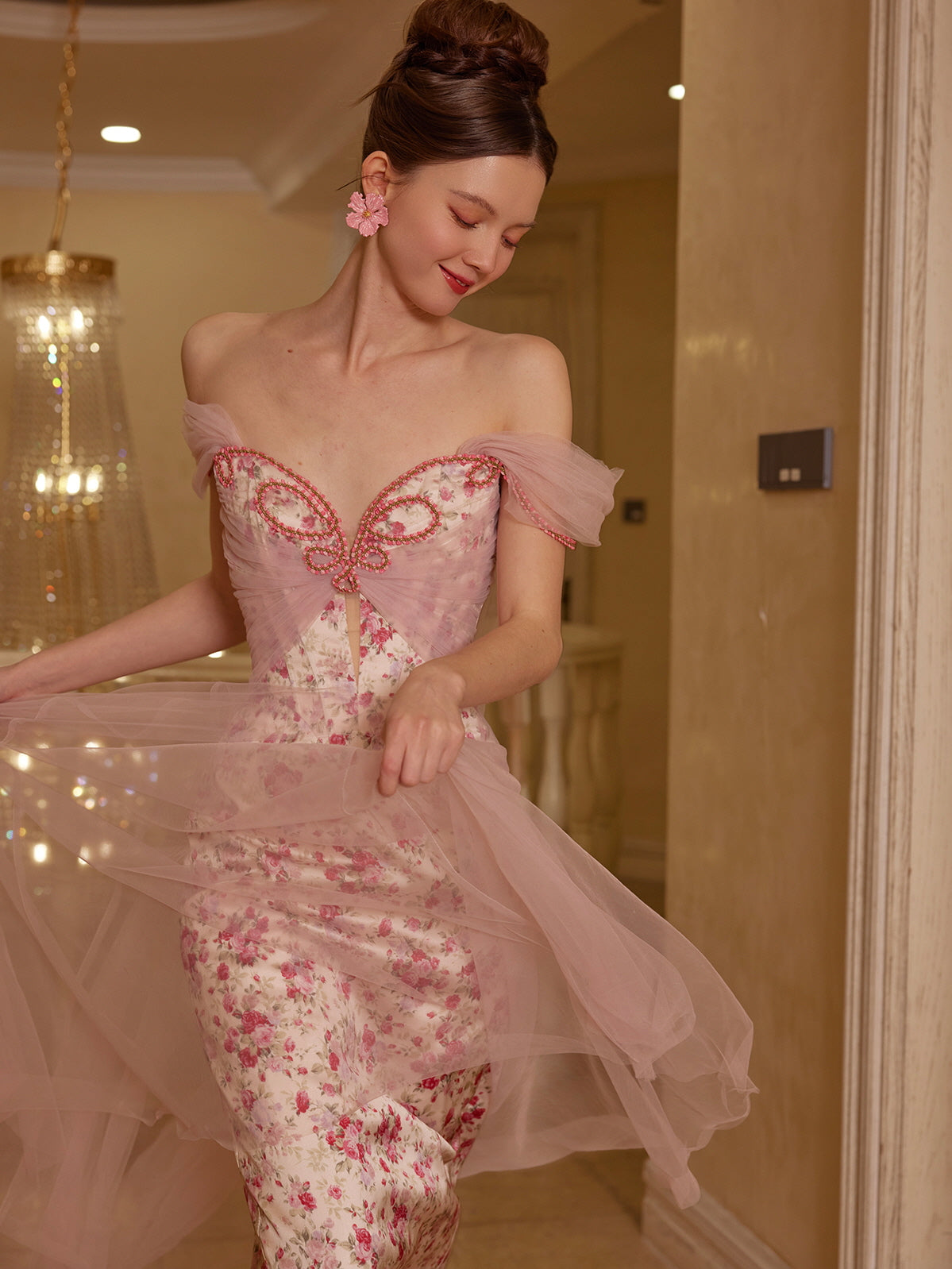 Enchanted Floral Fairy Dress