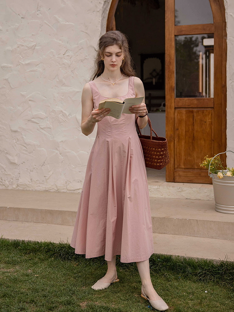 Blush Classic Sleeveless Dress