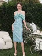 Aqua Garden Lace Dream Dress
