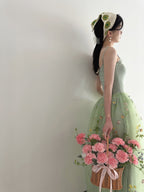 Enchanted Garden Fairy Mint Green Dress