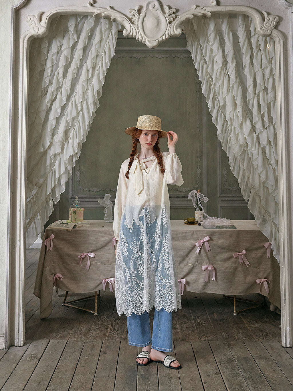 Isabella's Vintage Grace Blouse