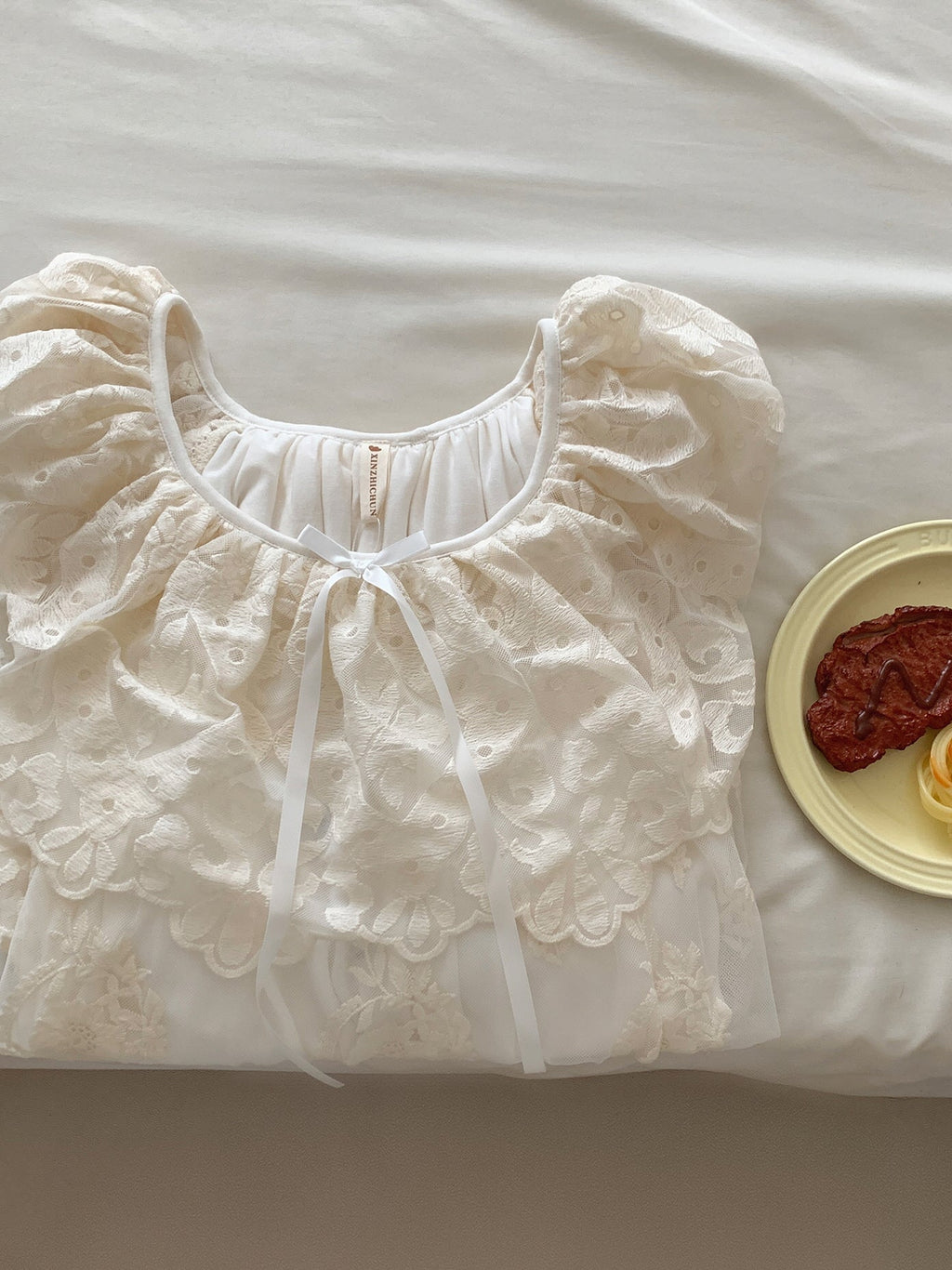 Whispering Blossoms Vintage Nightgown