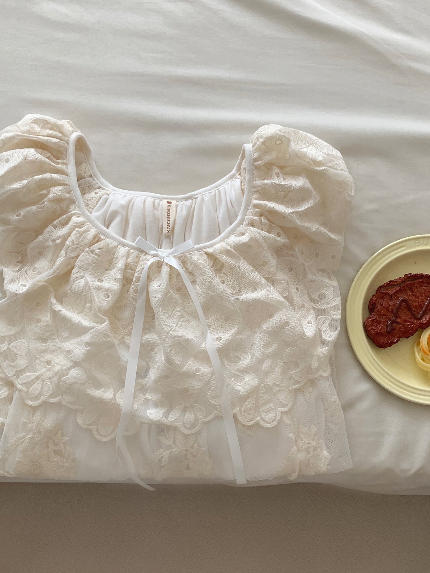 Whispering Blossoms Vintage Nightgown