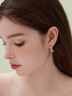 Dazzling Crystal Hoop Earrings