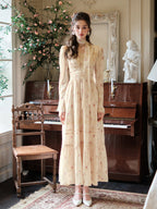 Whispering Roses Vintage Lace Dress
