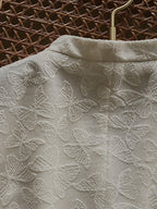 Whispering Petals Wrap Dress