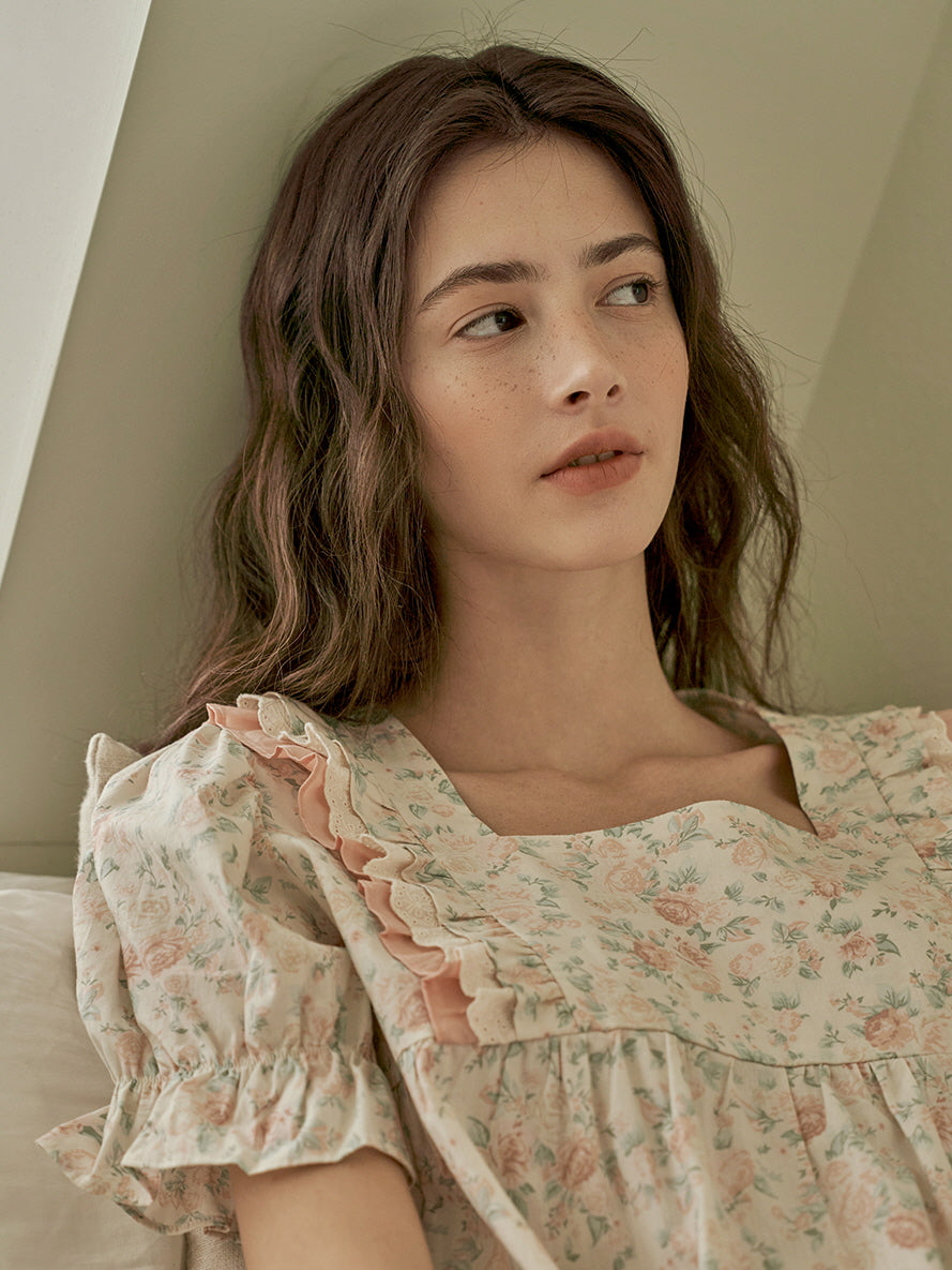 Florence Half-Sleeve Summer Nightwear