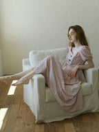 Pink Polka Dot Sweetheart Dress