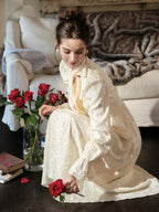 Enchanted Ivory Vintage Lace Dress