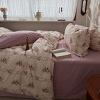 Blushing Rose Garden Bedding Set