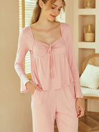 Blush Dream Long-Sleeve Loungewear Set