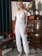 Dreamy Lace-Trim Fairy Pajamas Set