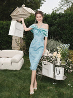 Aqua Garden Lace Dream Dress