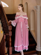 Blush Princess Lace Gown