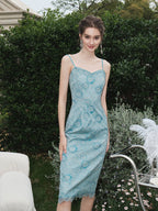Aqua Garden Lace Dream Dress