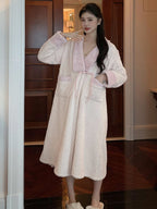Cozy Velvet Winter Robe