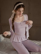 Lavender Bloom Modal Pajama Set