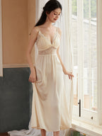 Grace's Lace Delight Nightgown Set