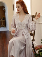 Whispering Silk Lace Nightwear Set