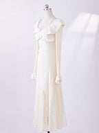 Princess Ruffle Lace Elegance Gown