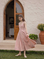 Blush Classic Sleeveless Dress