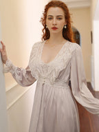 Whispering Silk Lace Nightwear Set