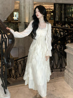 Ethereal Lace Sequin Dream Dress