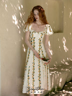 Daisy's Summer Cottage Floral Dress