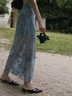 Ethereal Flora Wrap Skirt
