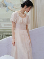 Charlotte's Vintage Charm Pink Dress